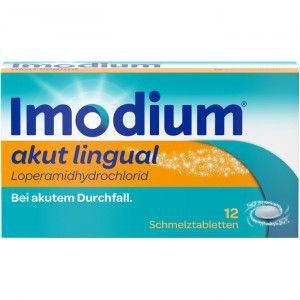 Sparset Reise - IMODIUM akut lingual 12 St + VOMEX A Reise 50 mg 10 St