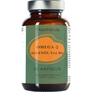 Apotree Omega 3 Algenöl 834 mg